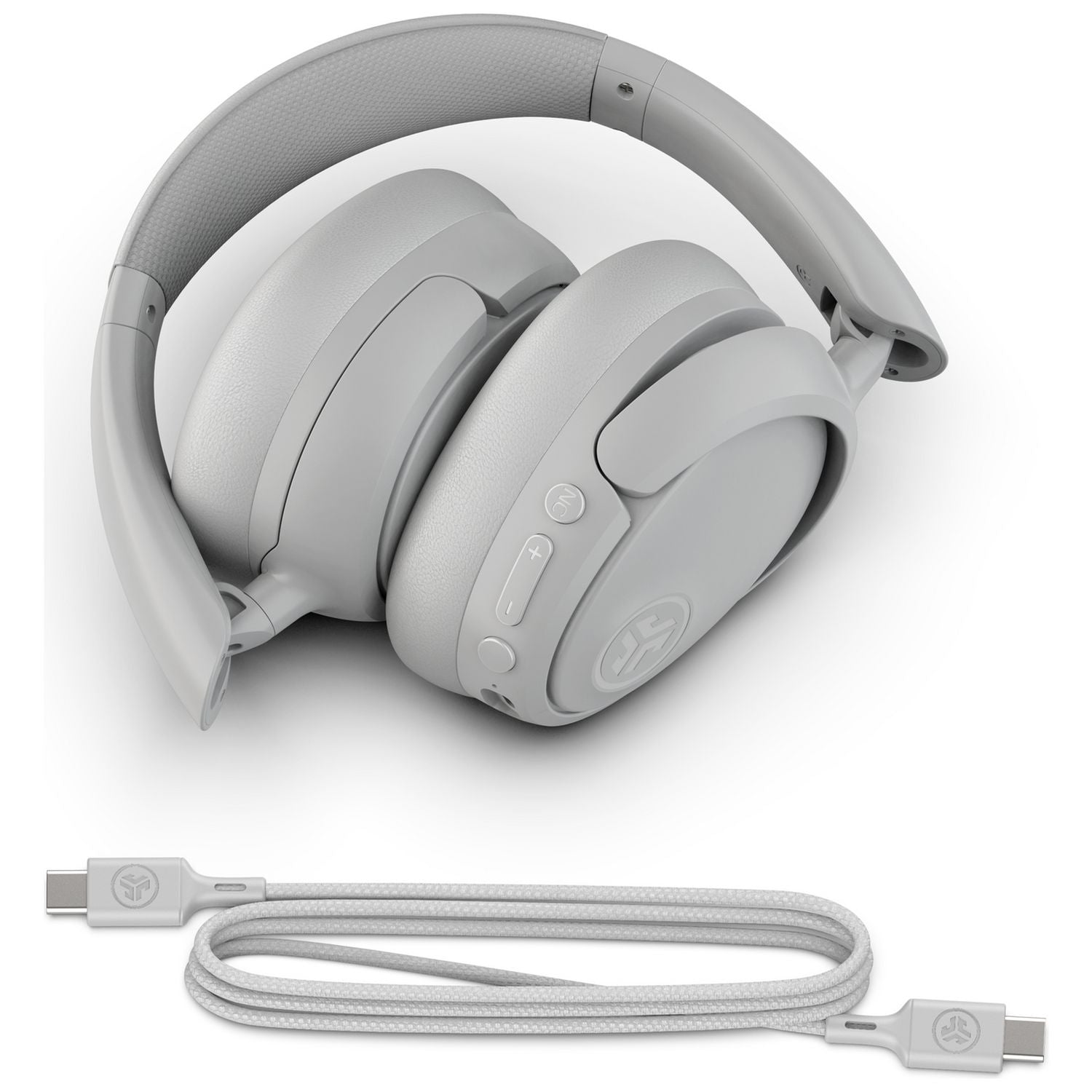 JLab JBuds Lux ANC over-ear headphones Cloud White, UK version