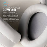 JLab JBuds Lux ANC over-ear headphones Cloud White, UK version