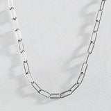 Revere sterling silver paperlink chain 18 inch, UK version