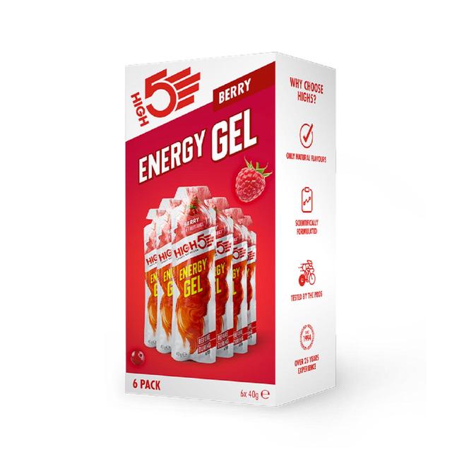 HIGH5 Energy Gel Berry 40g   6 x 44g GOODS M&S   