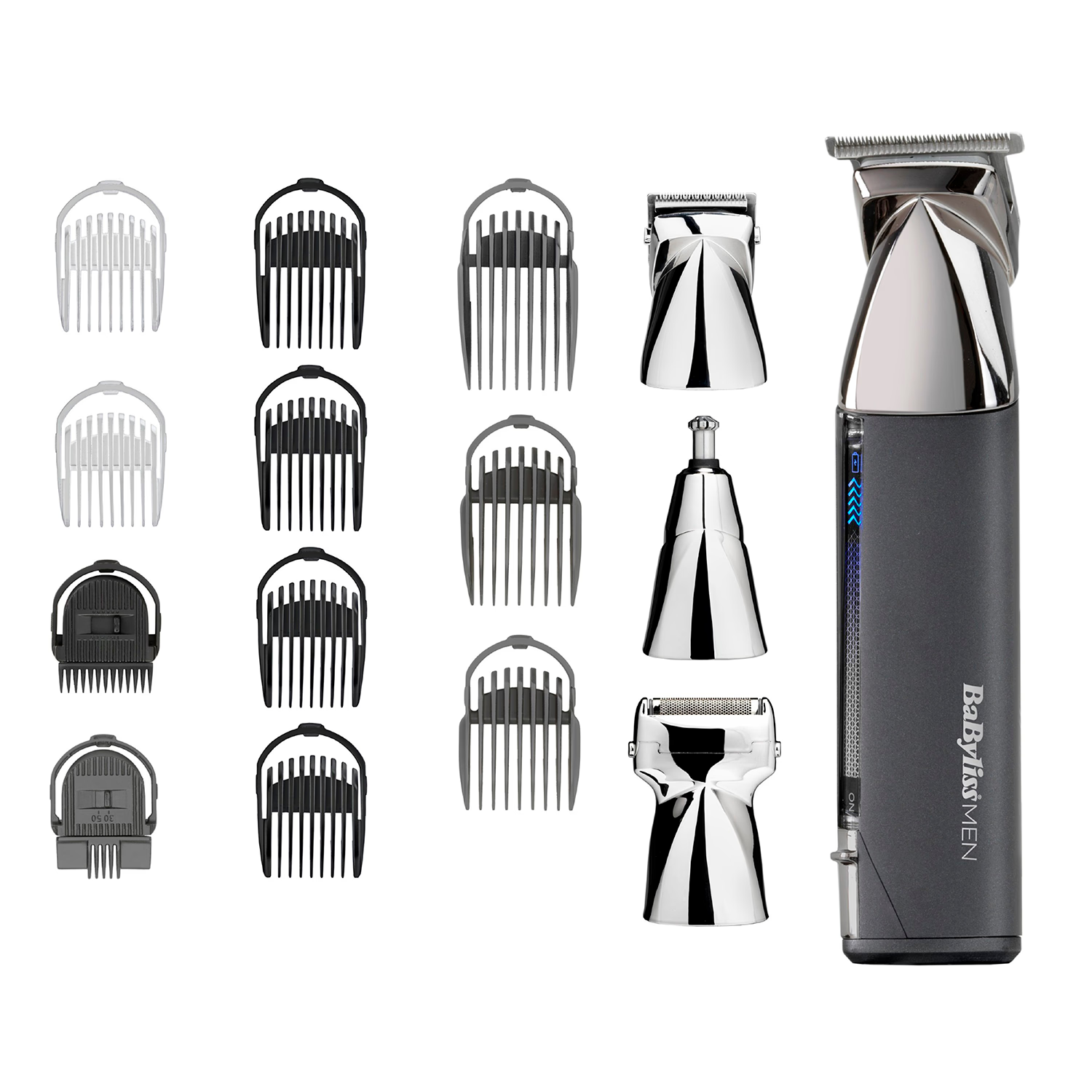 BaBylissMEN Super-X Metal Series 15-in-1 trimmer (British brand)