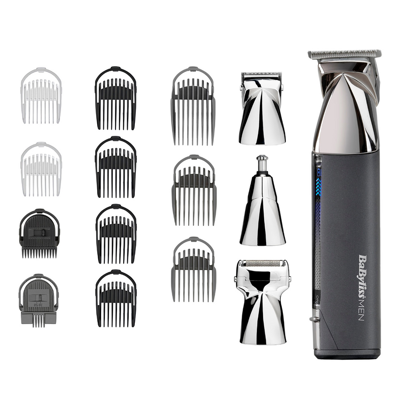 BaBylissMEN Super-X Metal Series 15-in-1 trimmer (British brand)