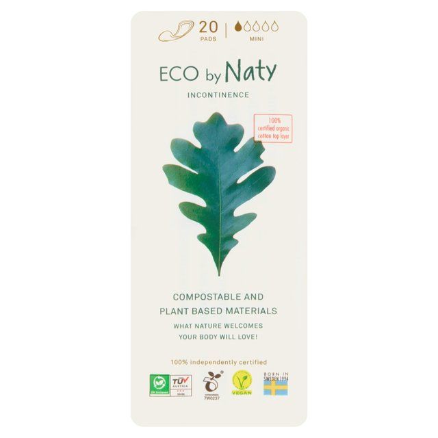 Eco By Naty Incontinence Pads Mini   20 per pack GOODS M&S   