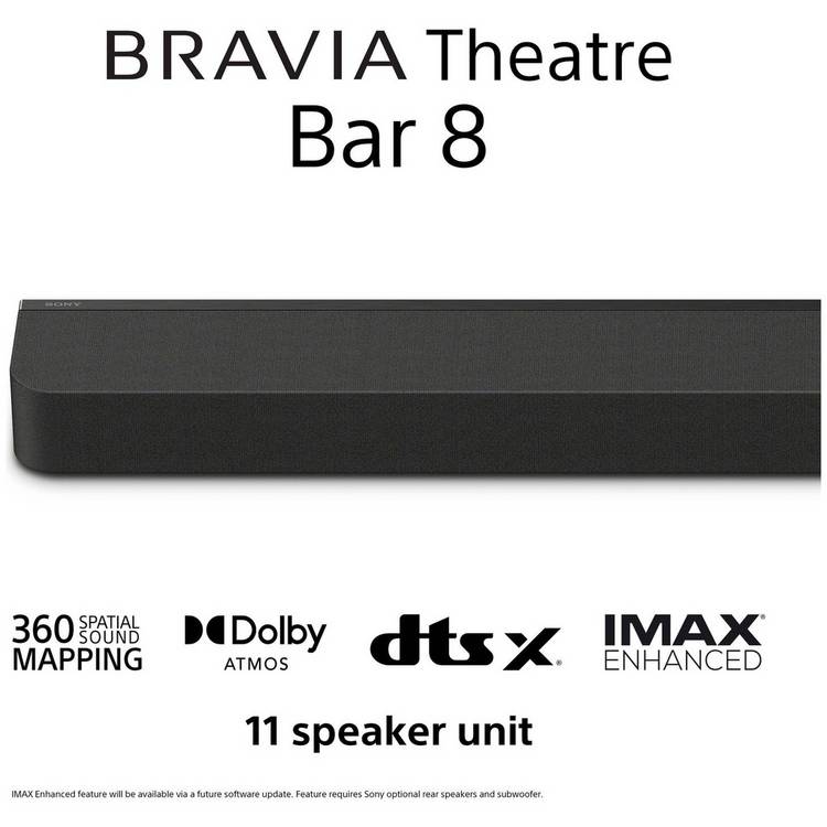 Sony BRAVIA Theatre Bar 8 soundbar, UK version