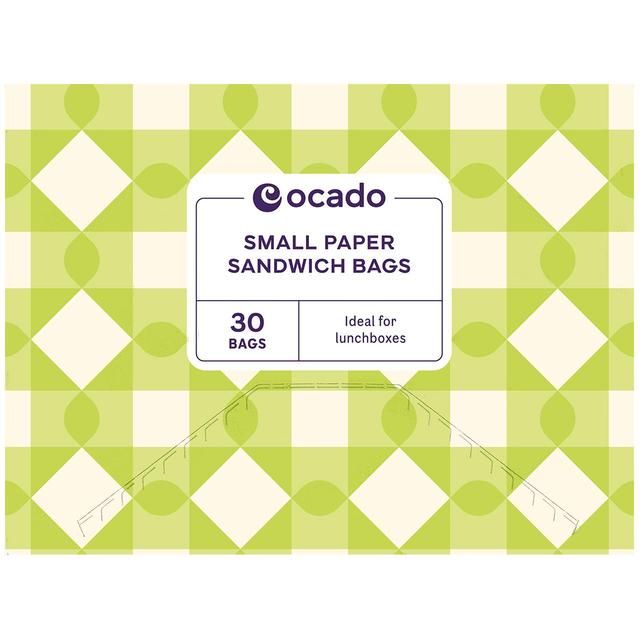 Ocado Small Paper Sandwich Bags   30 per pack GOODS M&S   