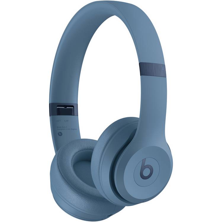 Beats Solo 4 on-ear wireless headphones slate blue, UK version