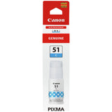 Canon GI-51 cyan ink cartridge 70ml bottle, UK version