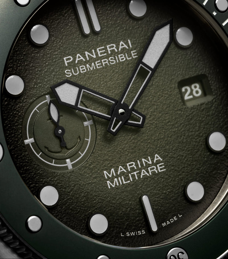 Panerai Submersible Marina Militare watch 44mm, imported from the UK