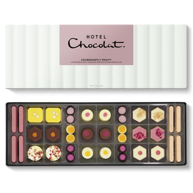 Hotel Chocolat - Exuberantly Fruity Sleekster   345g GOODS M&S   