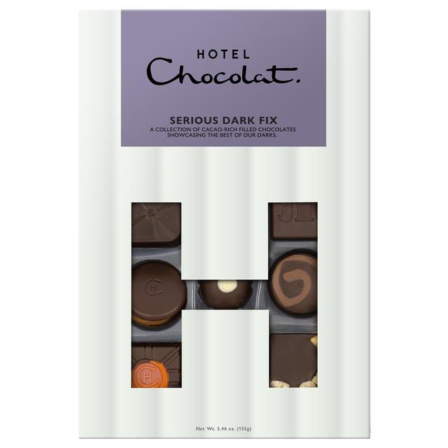 Hotel Chocolat - Serious Dark Fix H-box   155g GOODS M&S   