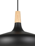 Eglo Sabinar black pendant ceiling light 40cm (British brand)