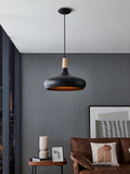 Eglo Sabinar black pendant ceiling light 40cm (British brand)