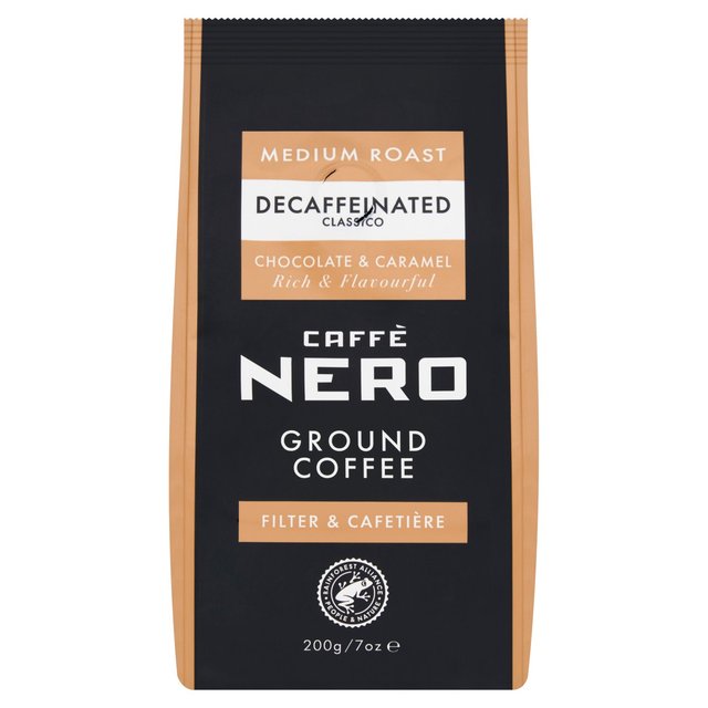 Caffe Nero Classico Decaffeinated Ground Coffee    200g GOODS M&S   