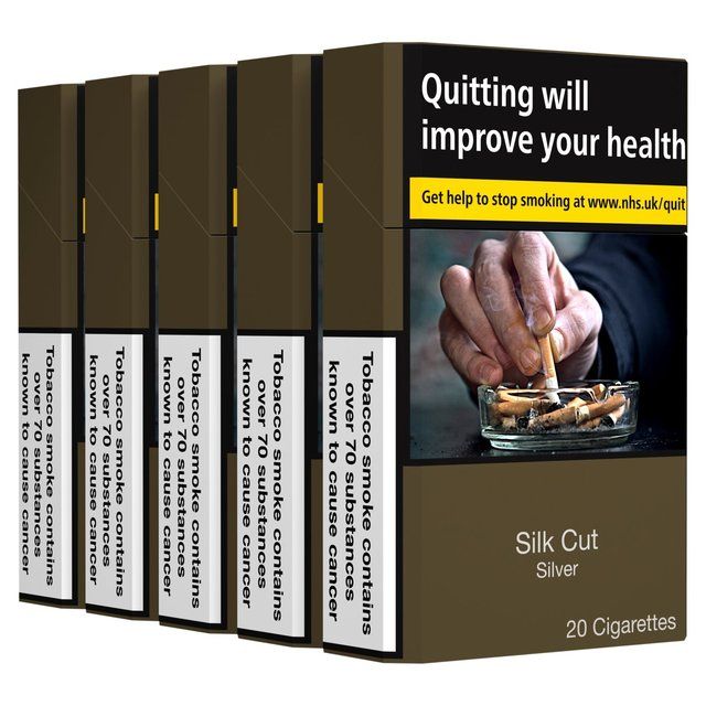 SILK CUT SILVER KS MULTIPACK   100 per pack