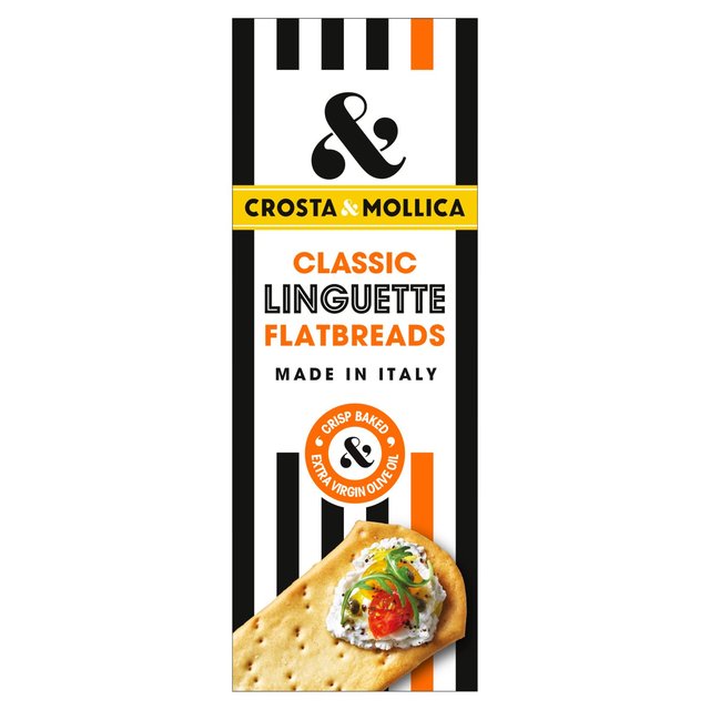 Crosta & Mollica Classic Linguette Flatbreads   150g