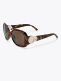 Carvela Brown Jackpot Sunglasses black acetate frames (British brand)