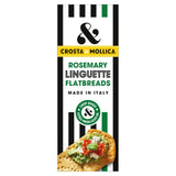 Crosta & Mollica Rosemary Linguette Flatbreads   150g GOODS M&S   