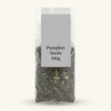 Holland & Barrett Pumpkin Seeds 500g packet, UK version