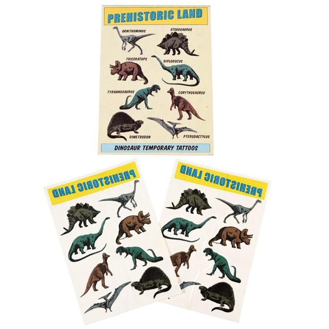 Rex London Prehistoric Land Temporary Tattoos   2 per pack GOODS M&S   