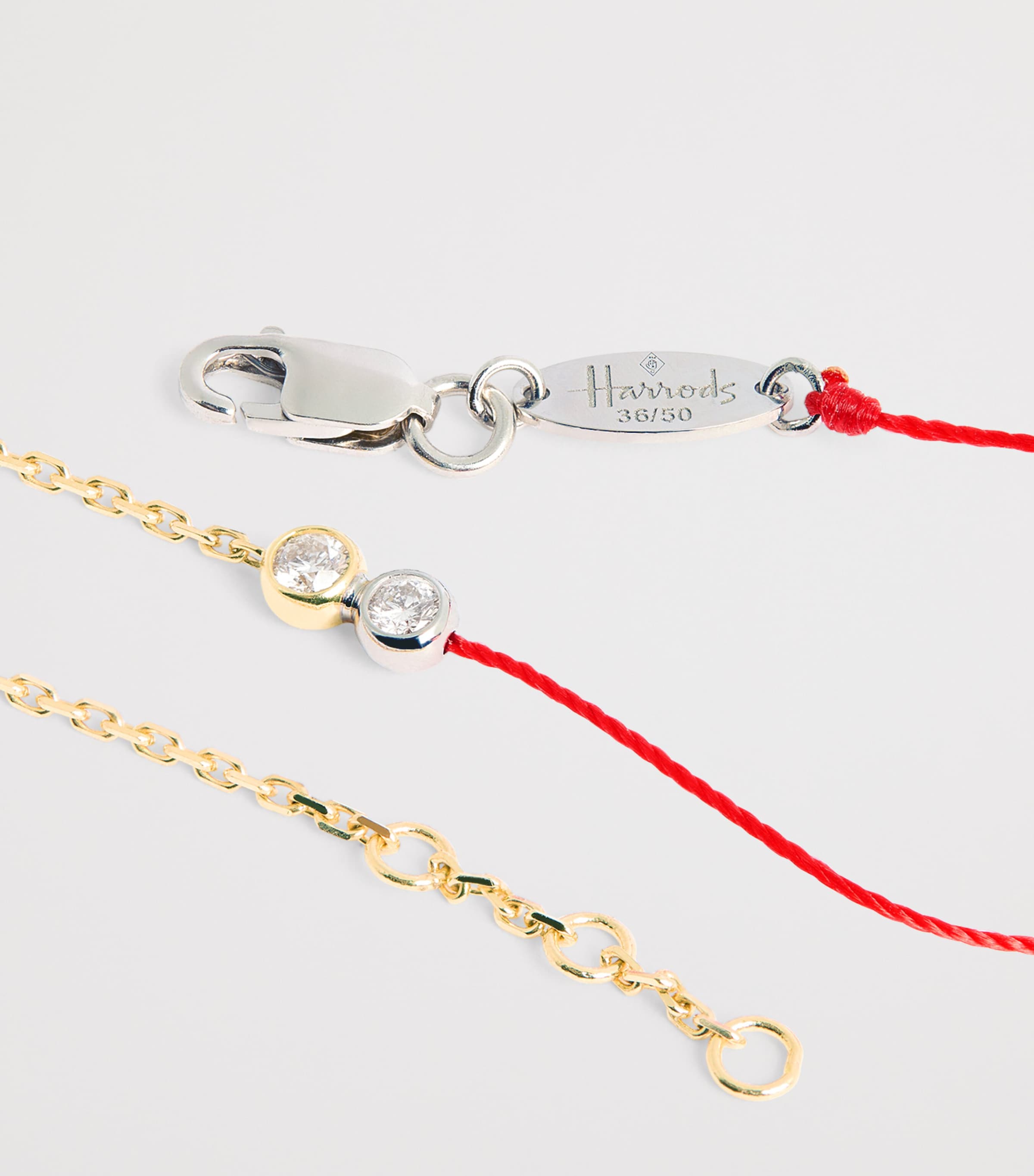 Redline 20th Anniversary Gold Diamond Bracelet, imported from the UK