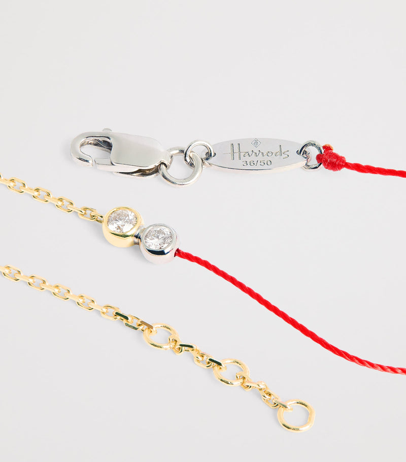 Redline 20th Anniversary Gold Diamond Bracelet, imported from the UK
