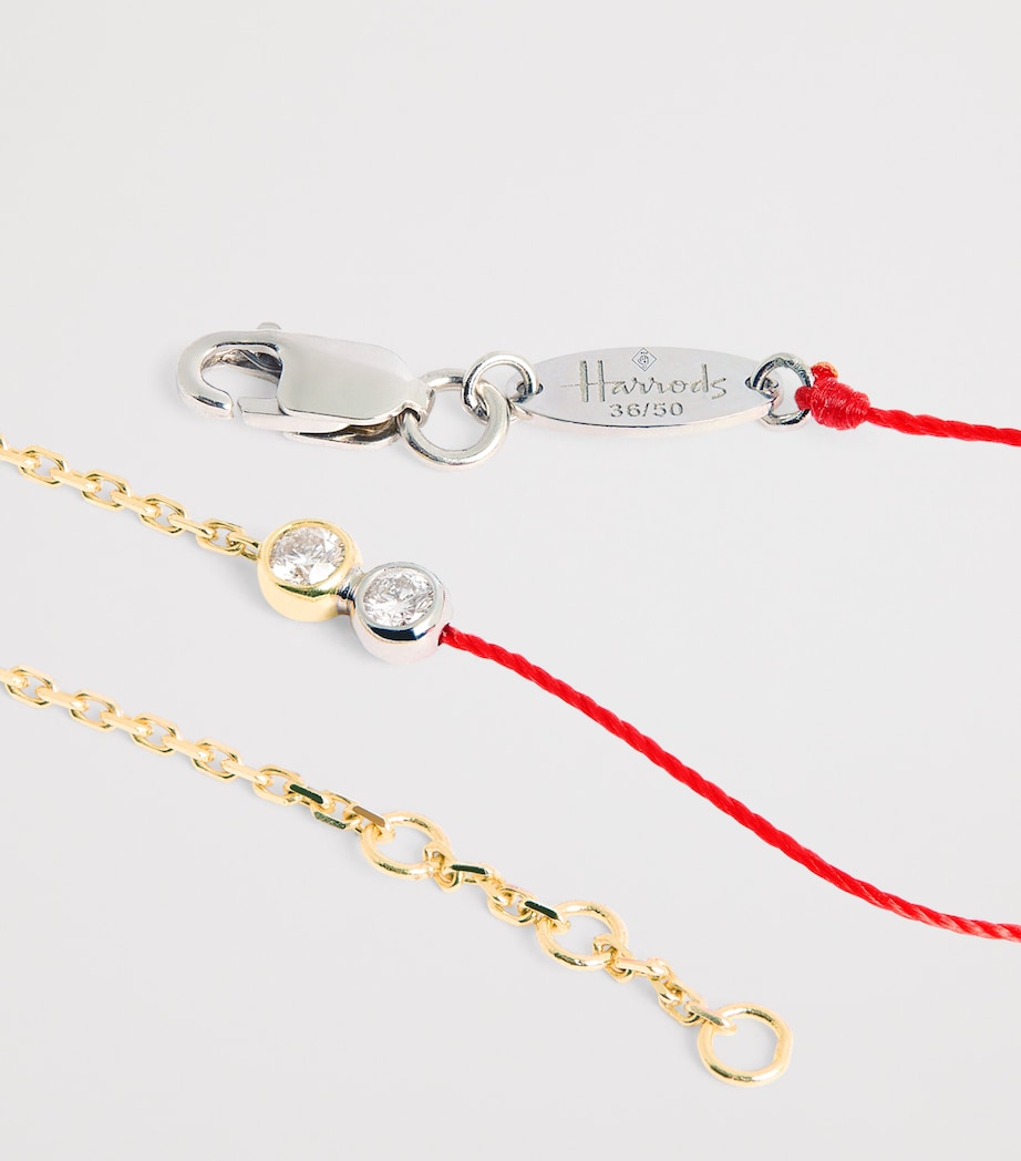 Redline 20th Anniversary Gold Diamond Bracelet, imported from the UK