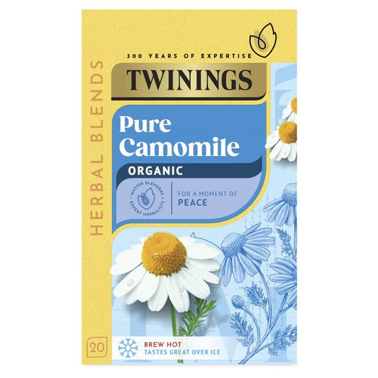 Twinings Organic Camomile Tea   20 per pack