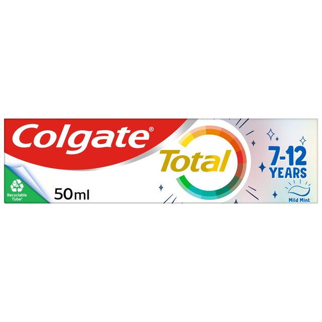 Colgate Total Kids 7-12 Years Mild Mint Toothpaste   50ml GOODS M&S   