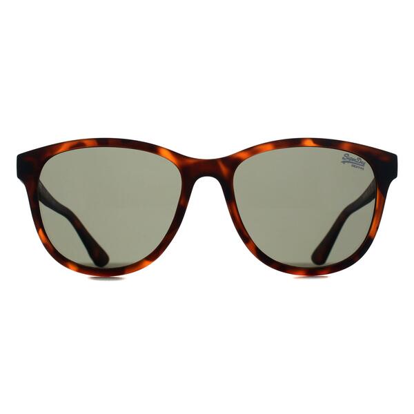 Superdry women's matte tortoise green sunglasses - British product