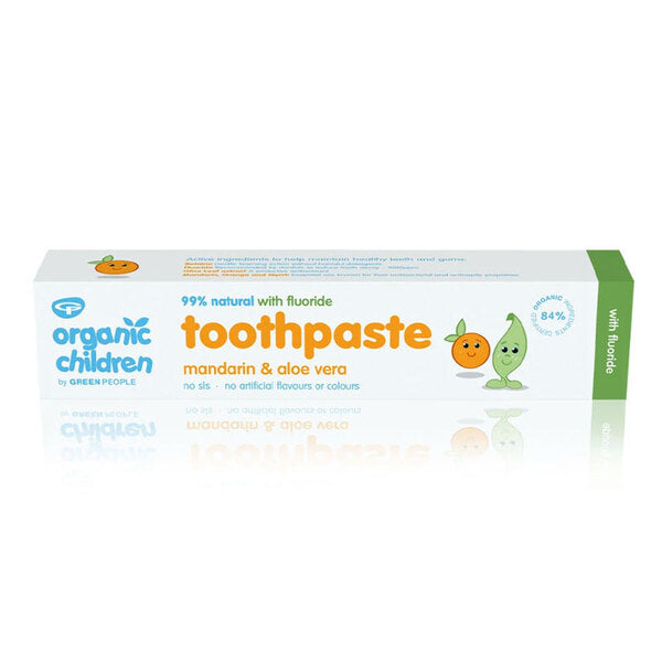 Green People Organic Children Aloe Vera Fluoride Toothpaste GOODS Superdrug   