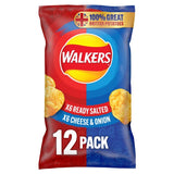 Walkers Ready Salted Cheese & Onion Variety Multipack Crisps   12 per pack GOODS M&S   