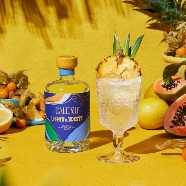 Caleno Light & Zesty Non-Alcoholic Gin Alternative   50cl GOODS M&S   