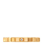Chopard Ice Cube ring 18kt yellow gold diamonds - British product