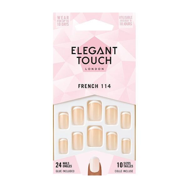 Elegant Touch False Nails French 114