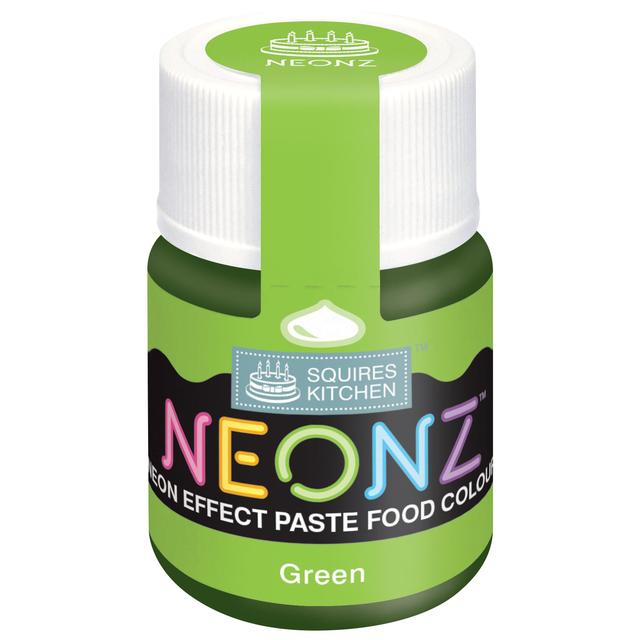 Squires Kitchen Neonz Paste Food Colour Green   20g GOODS M&S   