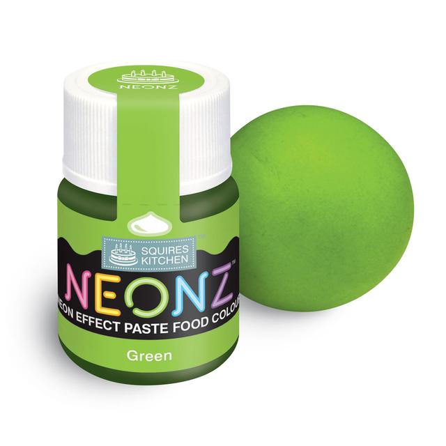 Squires Kitchen Neonz Paste Food Colour Green   20g GOODS M&S   