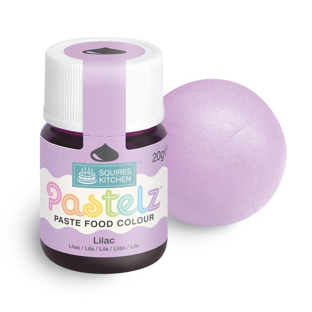 Squires Kitchen Pastelz Paste Food Colour Lilac   20g