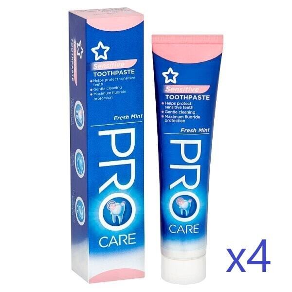 Superdrug Procare Sensitive Toothpaste x 4 GOODS Superdrug   