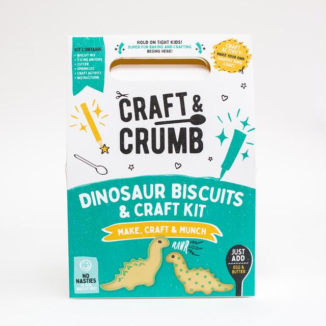 Craft & Crumb Dinosaur Biscuits & Craft Kit   200g GOODS M&S   