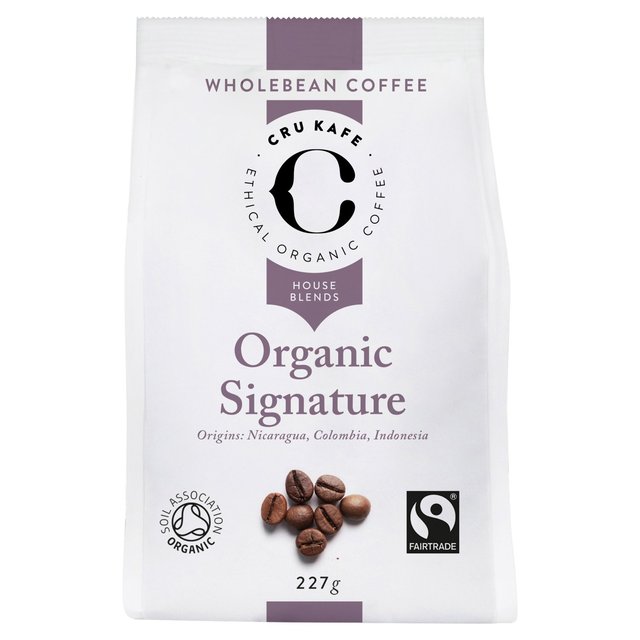 CRU Kafe Organic Fairtrade Signature Coffee Beans   227g GOODS M&S   