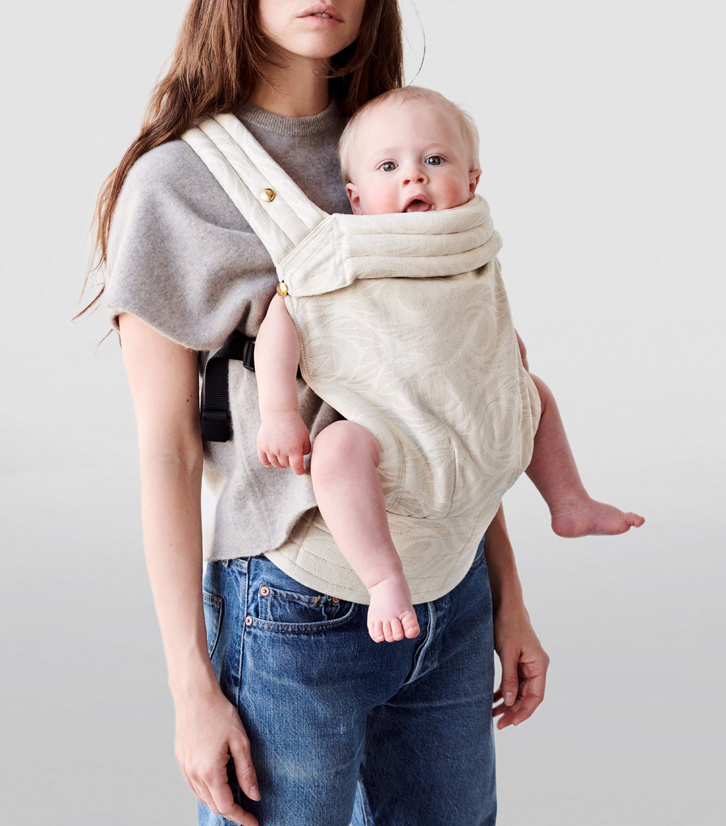 Artipoppe Zeitgeist baby carrier Argus Oat - British product