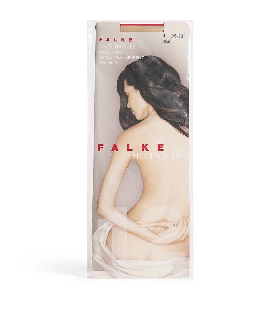 Falke Shelina 12 denier knee-high socks, UK version