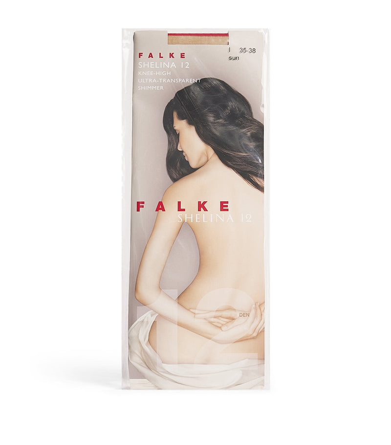 Falke Shelina 12 denier knee-high socks, UK version