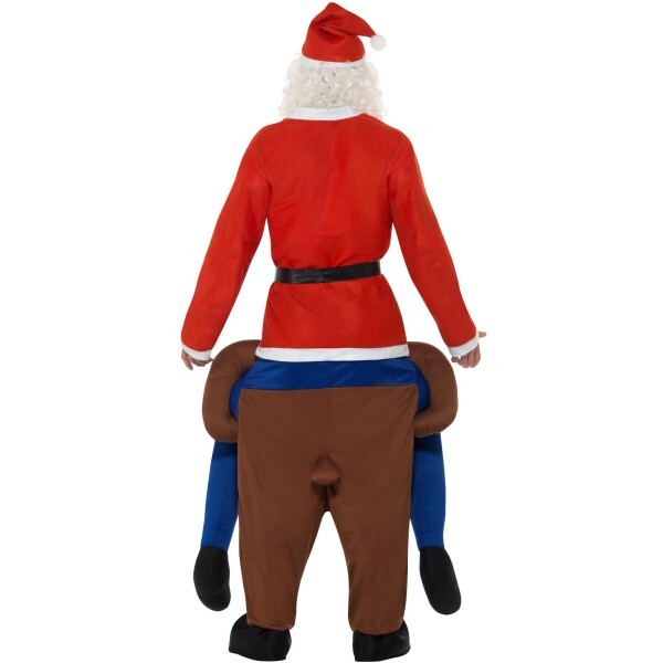 Smiffys Piggyback Reindeer Rudolf Costume, UK version