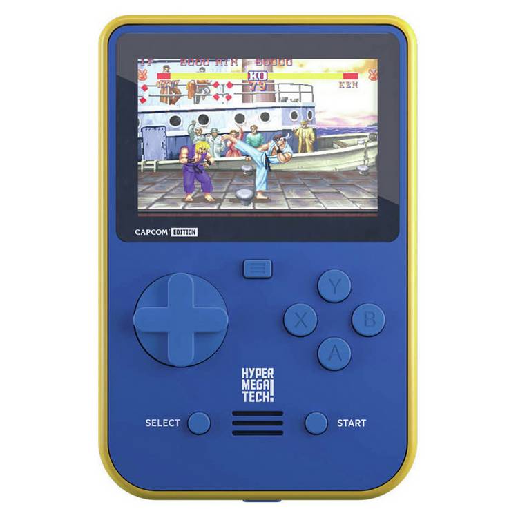 Hyper Mega Tech Capcom Super Pocket retro handheld - British product
