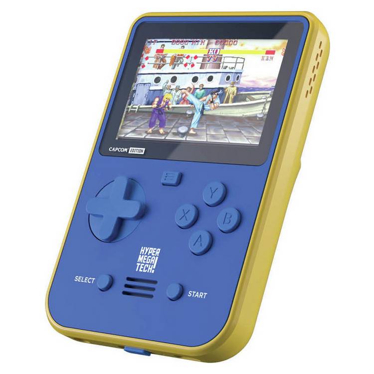 Hyper Mega Tech Capcom Super Pocket retro handheld - British product