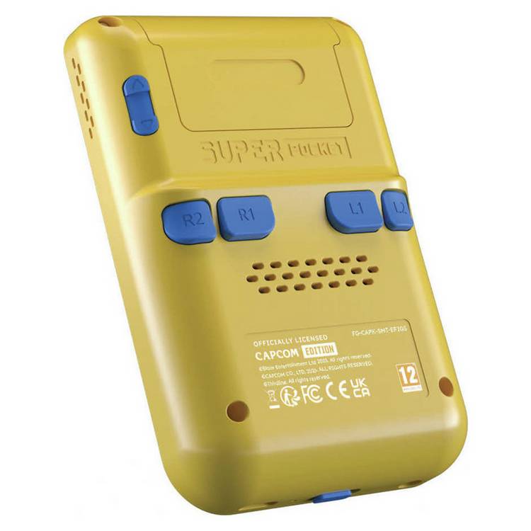 Hyper Mega Tech Capcom Super Pocket retro handheld - British product