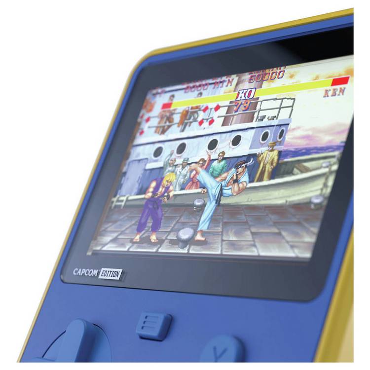Hyper Mega Tech Capcom Super Pocket retro handheld - British product