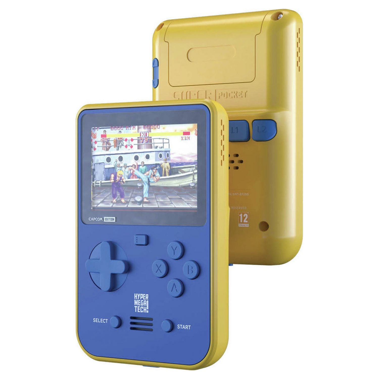 Hyper Mega Tech Capcom Super Pocket retro handheld - British product