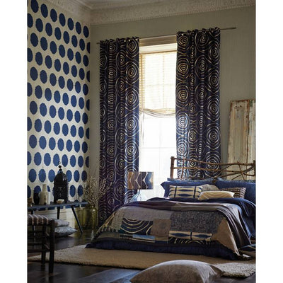Argos Scion Kimi Slate Ink Blue Wallpaper- Buy online at McGrocer